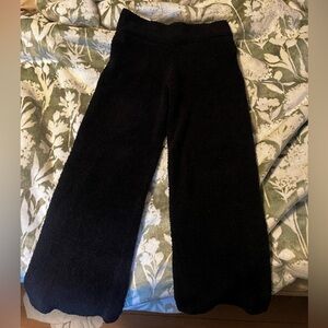 Size Small fuzzy black pants